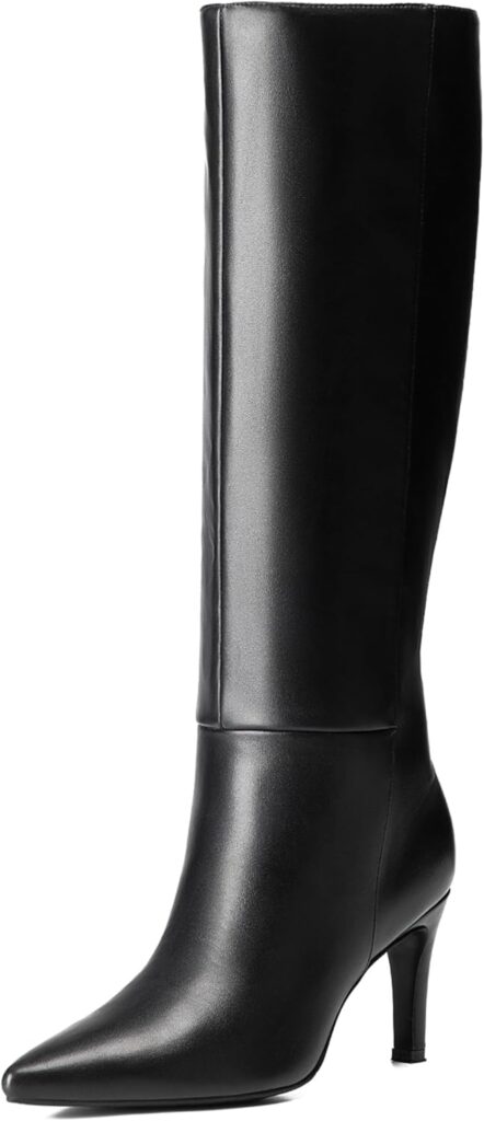 Pointed Toe Stiletto Knee High Boots 2026