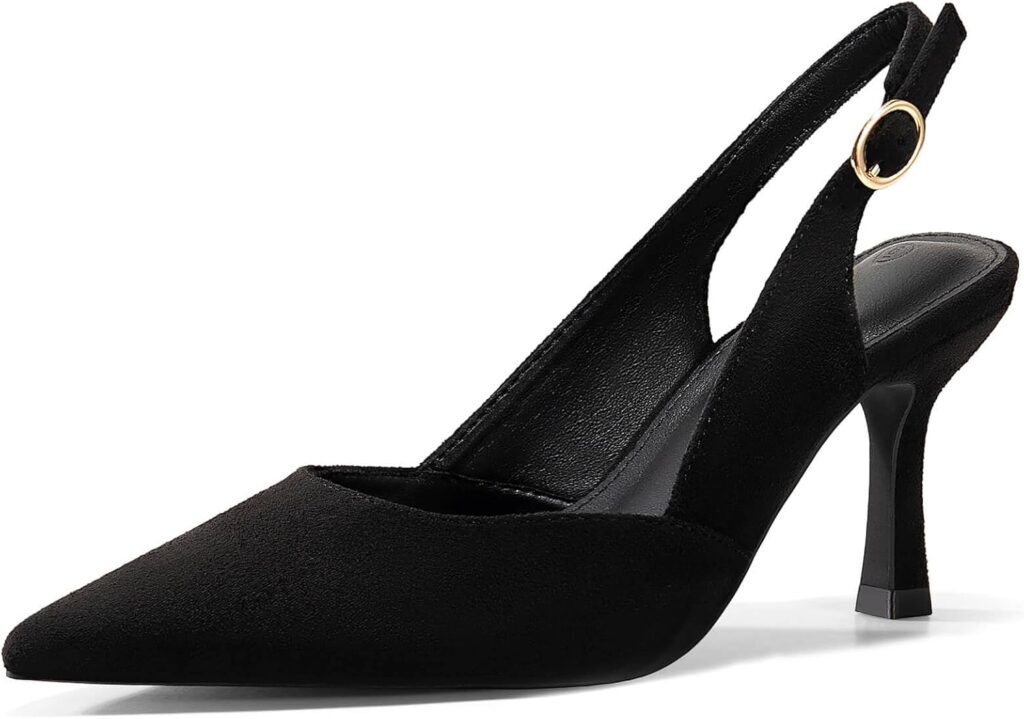 Slingback Kitten Heels for Wedding Guests 2026