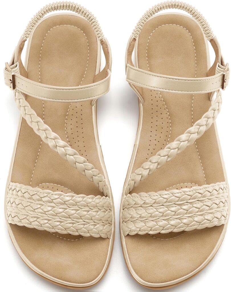 Strappy Flat Sandals for Summer Travel 2026