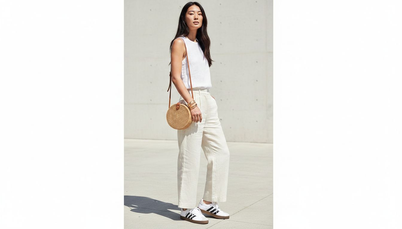 adidas Women's VL Court 3.0 Sneaker in white with minimalist design, side view showcasing classic silhouette and clean lines — view 5a