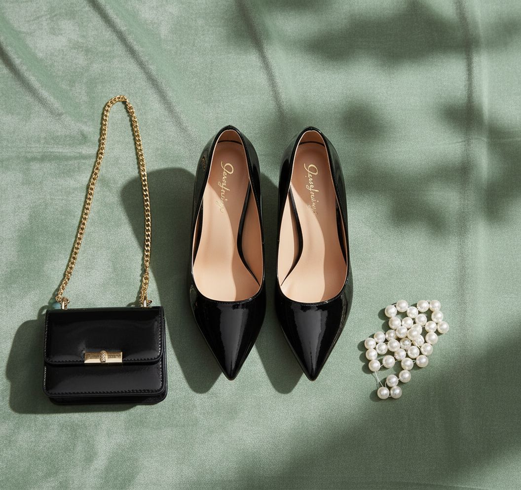 Classic neutral pointed toe stiletto pump with 4-inch heel, ideal for weddings and formal events โ view 7a