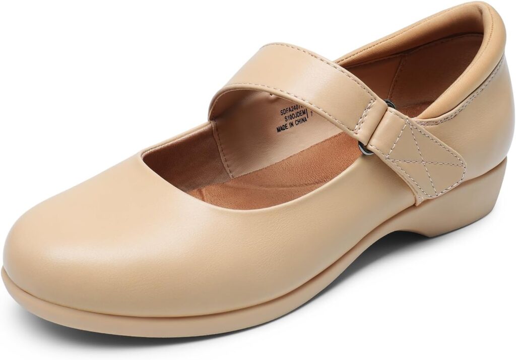 Ballet Mary Jane Flats for Work & Office 2026