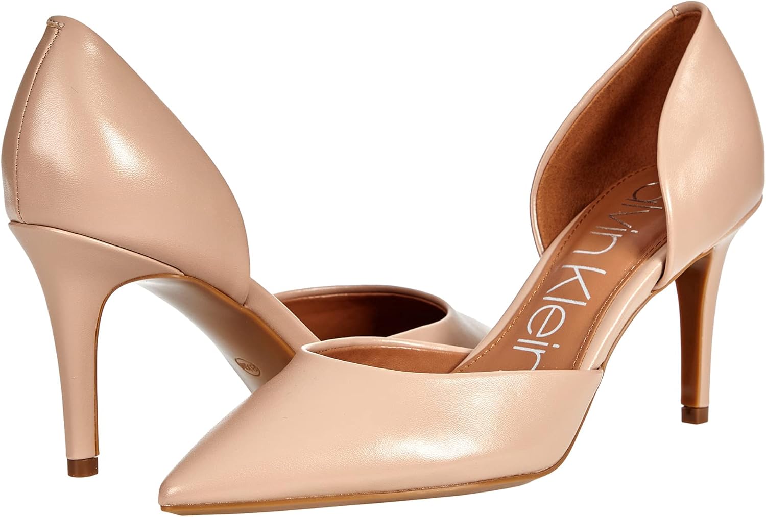 Calvin Klein Gloria neutral pump heel for work and date nights — view 2