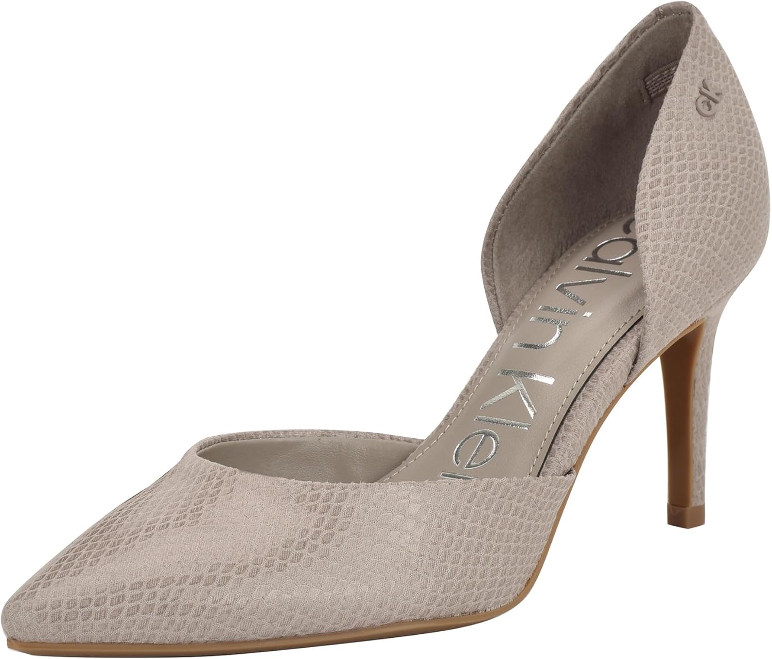 Calvin Klein Gloria neutral pump heel for work and date nights — view 2