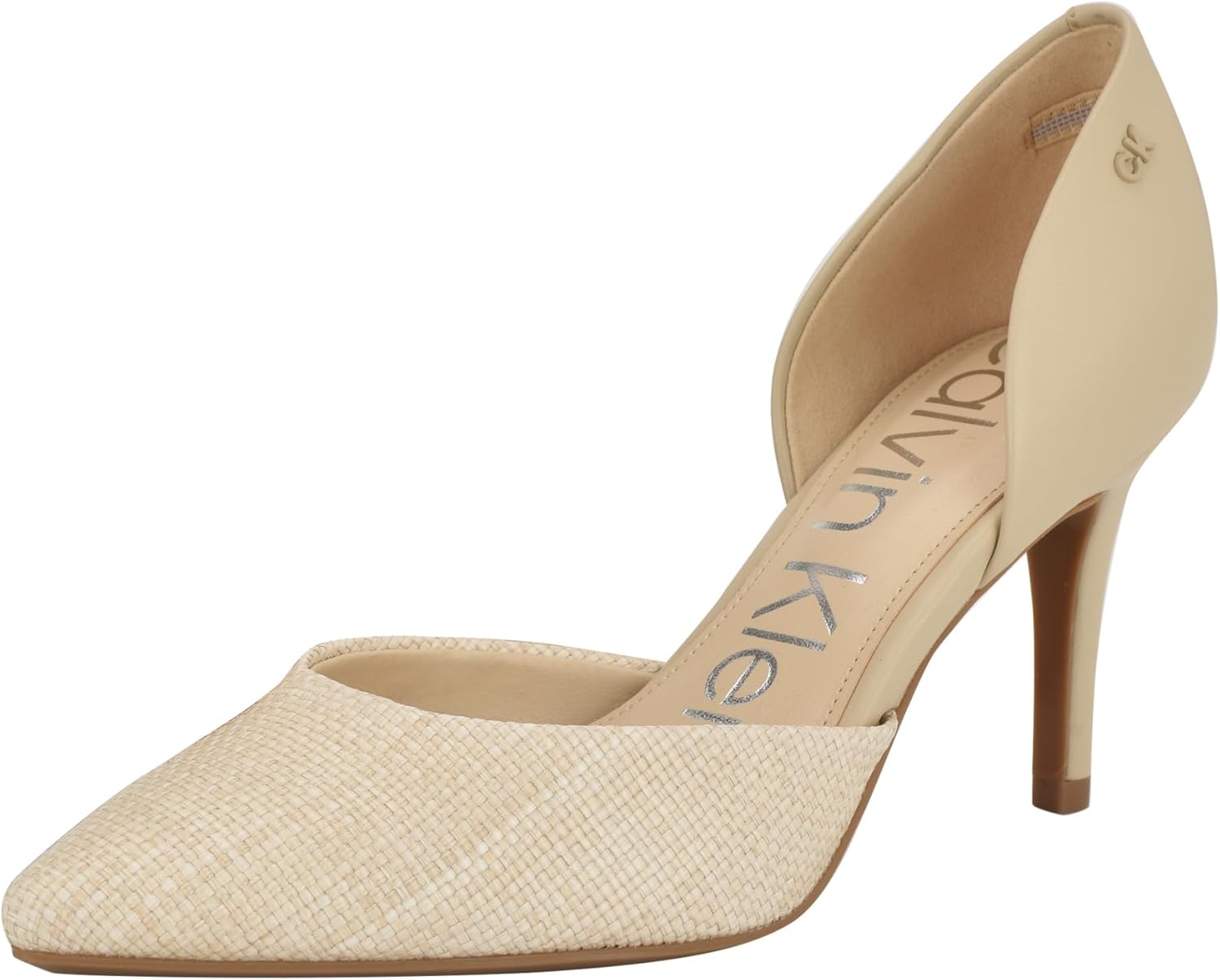 Calvin Klein Gloria neutral pump heel for work and date nights — view 4
