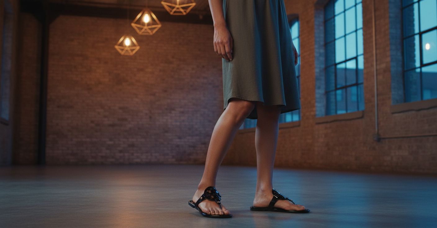 Classic neutral slide sandals with smooth leather upper and cushioned sole, ideal for casual beach and travel wear — view 1