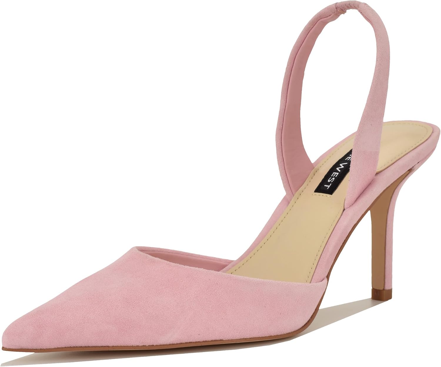 Classic neutral pump heel shoe with sleek silhouette, ideal for work and evening occasions — view 1
