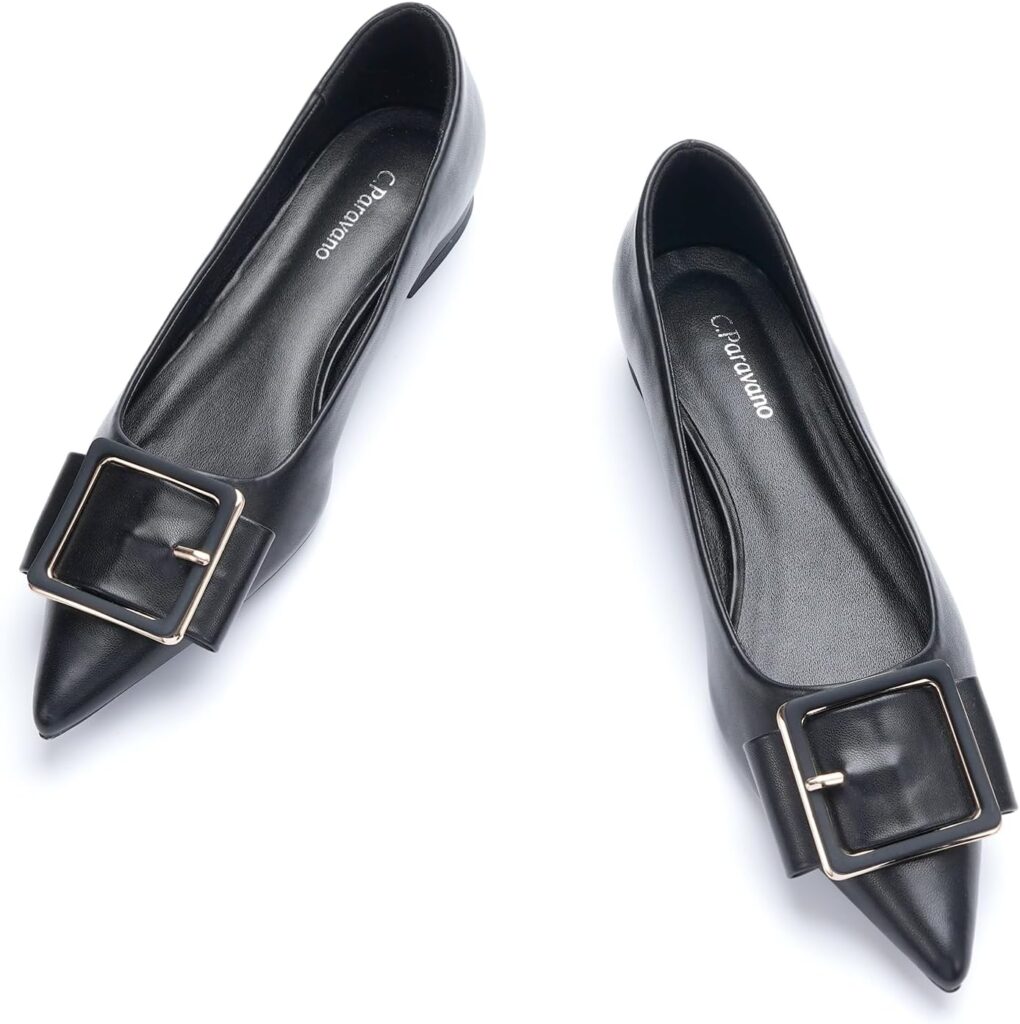 Pointed Toe Ballet Flats for Work & Party 2026
