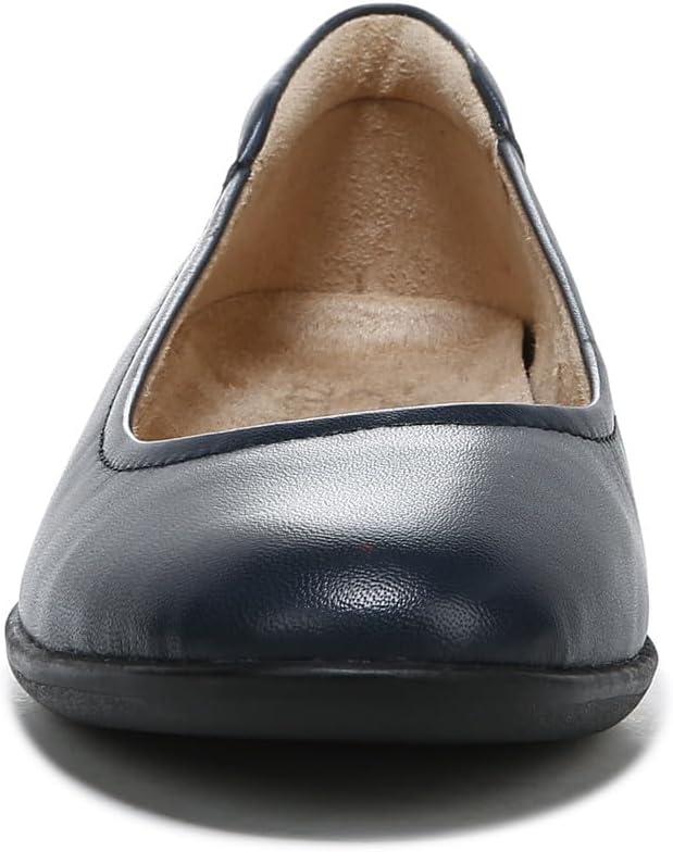 Naturalizer Flexy ballet flat in neutral tone, shown from the side on a neutral background — view 2
