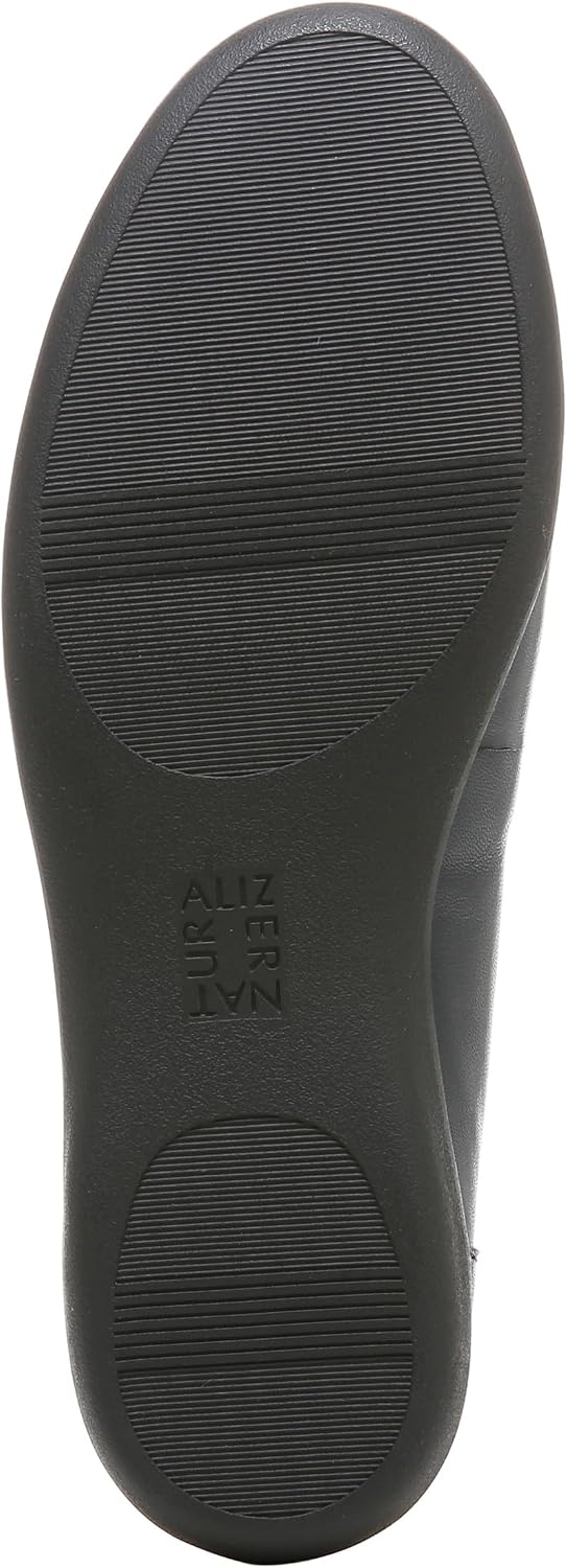 Naturalizer Flexy ballet flat in neutral tone, shown from the side on a neutral background — view 4