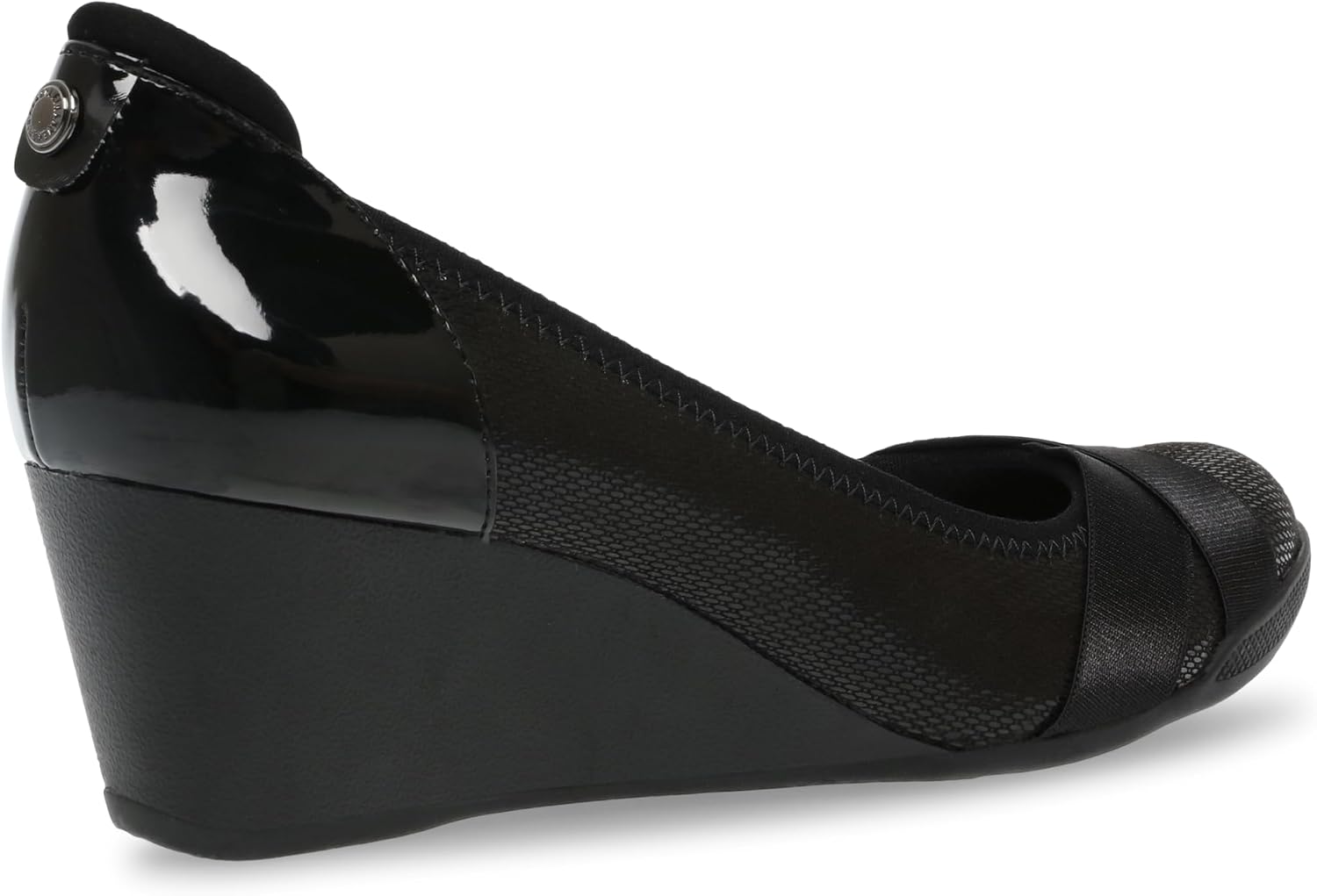 Neutral classic wedge heel pump with comfortable heel height, suitable for work and casual wear — view 4