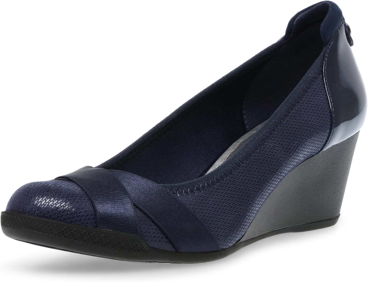 Neutral classic wedge heel pump with comfortable heel height, suitable for work and casual wear — view 5