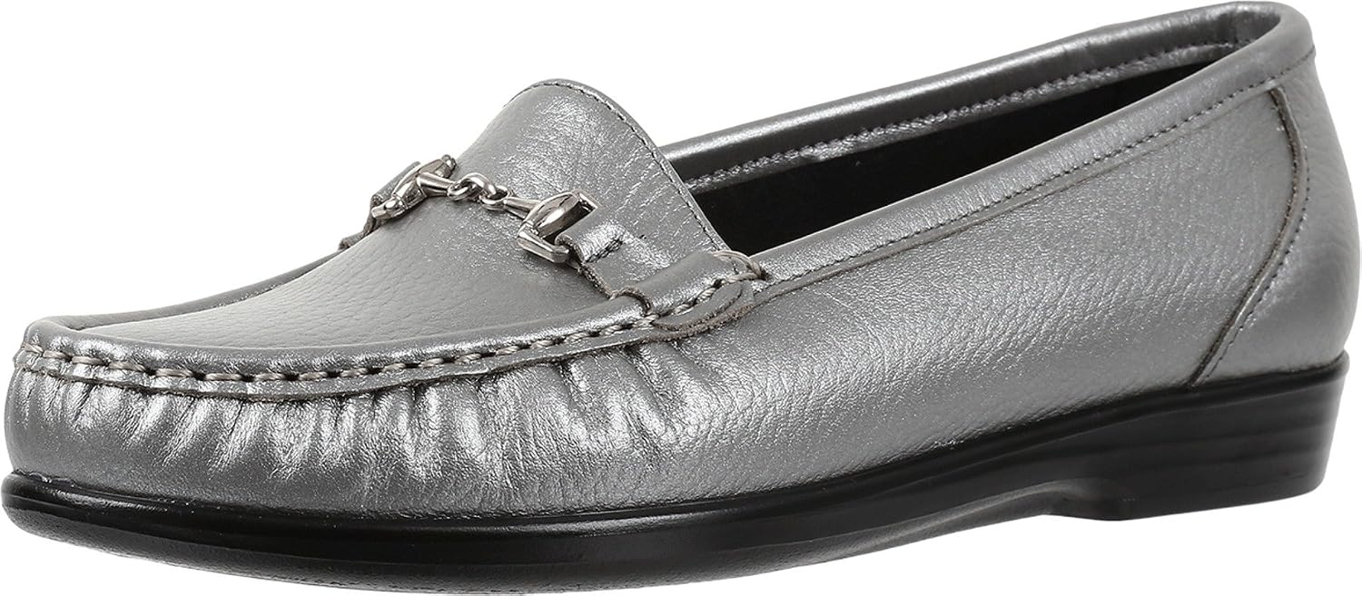 Neutral classic comfort bit loafer with cushioned sole, displayed on a white background โ view 5