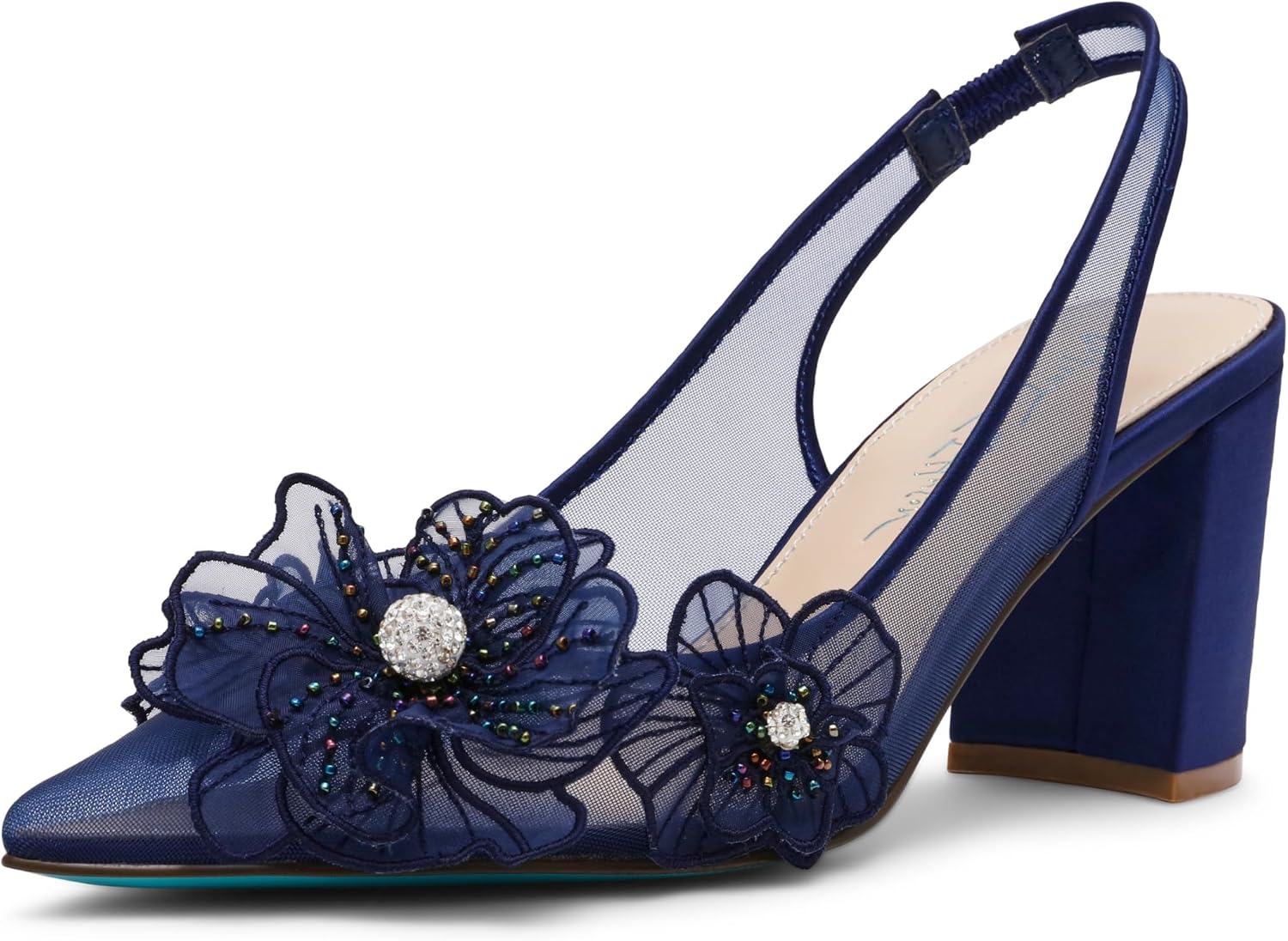 Glamorous neutral-toned pump heel styled for date night and wedding guest occasions — view 5