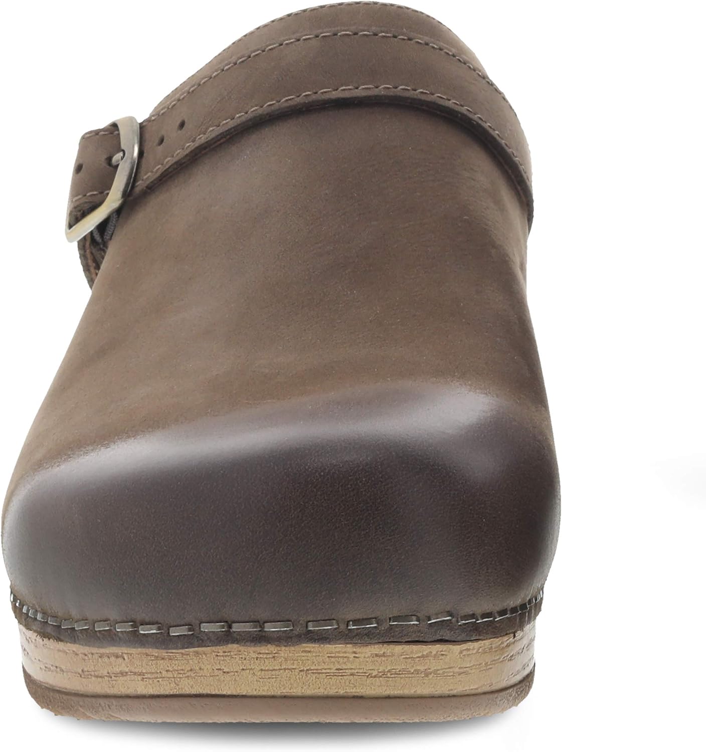 Berry slip-on mule clogs with memory foam footbed and arch support, featuring a lightweight EVA outsole for all-day comfort โ detail