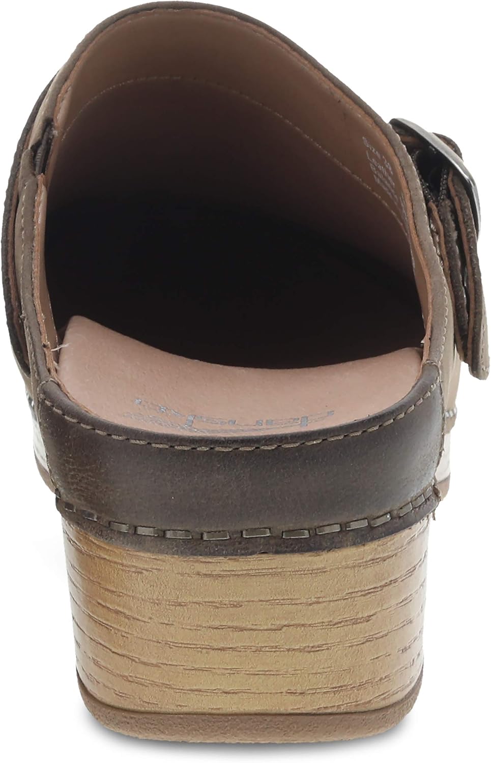Berry slip-on mule clogs with memory foam footbed and arch support, featuring a lightweight EVA outsole for all-day comfort — view 2