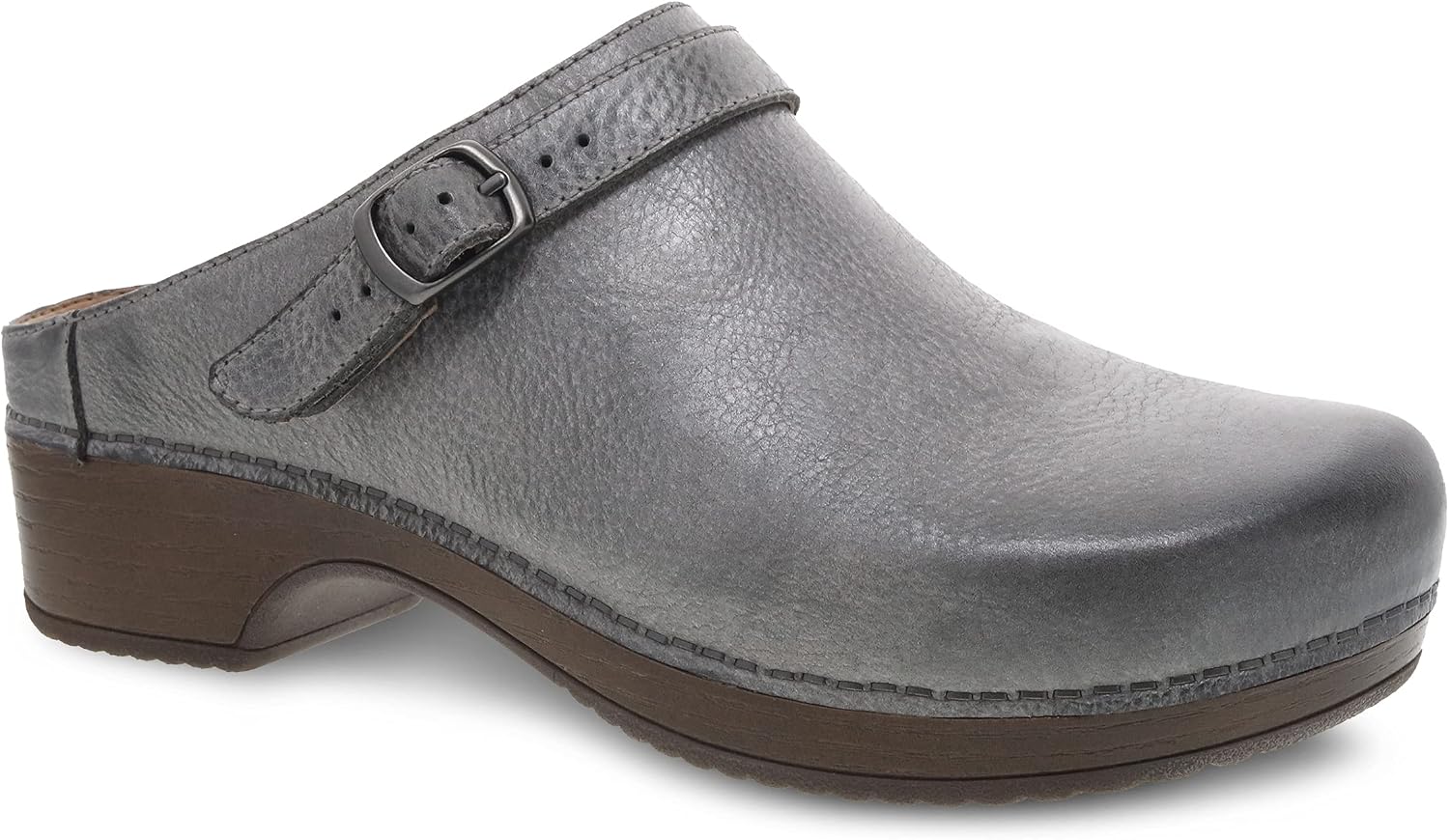 Berry slip-on mule clogs with memory foam footbed and arch support, featuring a lightweight EVA outsole for all-day comfort — view 5