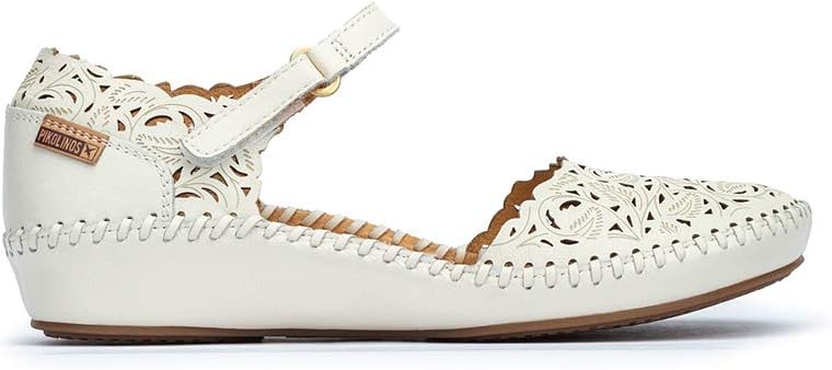 PIKOLINOS P. Vallarta Women’s Semi-Open Shoes | Leather | Hook-and-Loop Closure | Mid Heel | Size UK 2-8 — view 4