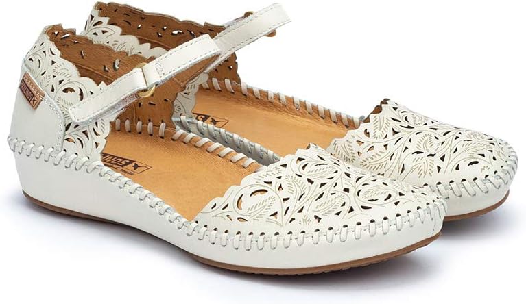 PIKOLINOS P. Vallarta Women’s Semi-Open Shoes | Leather | Hook-and-Loop Closure | Mid Heel | Size UK 2-8 — view 2
