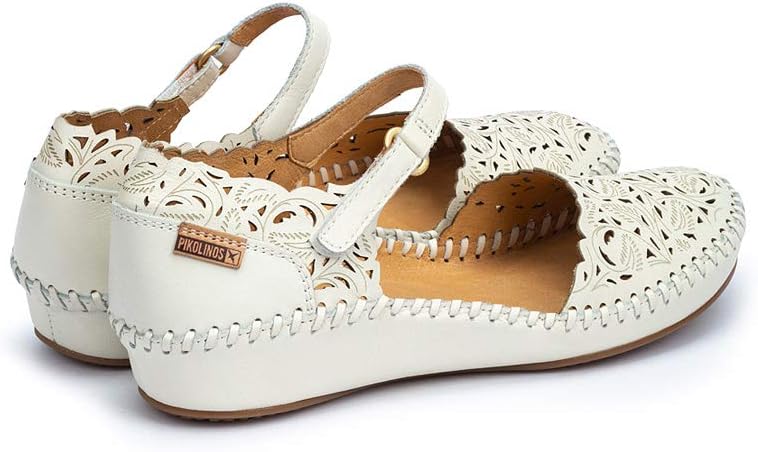 PIKOLINOS P. Vallarta Women’s Semi-Open Shoes | Leather | Hook-and-Loop Closure | Mid Heel | Size UK 2-8 — view 3