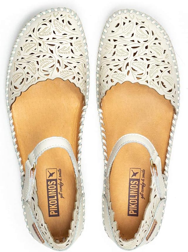 PIKOLINOS P. Vallarta Women’s Semi-Open Shoes | Leather | Hook-and-Loop Closure | Mid Heel | Size UK 2-8 — view 5