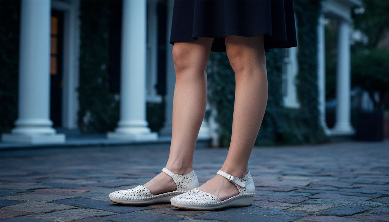 PIKOLINOS P. Vallarta Women’s Semi-Open Shoes | Leather | Hook-and-Loop Closure | Mid Heel | Size UK 2-8 — view 1