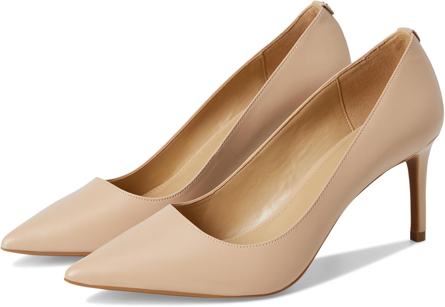Neutral classic flex pump heel viewed from the side, designed for work and date night occasions — view 2