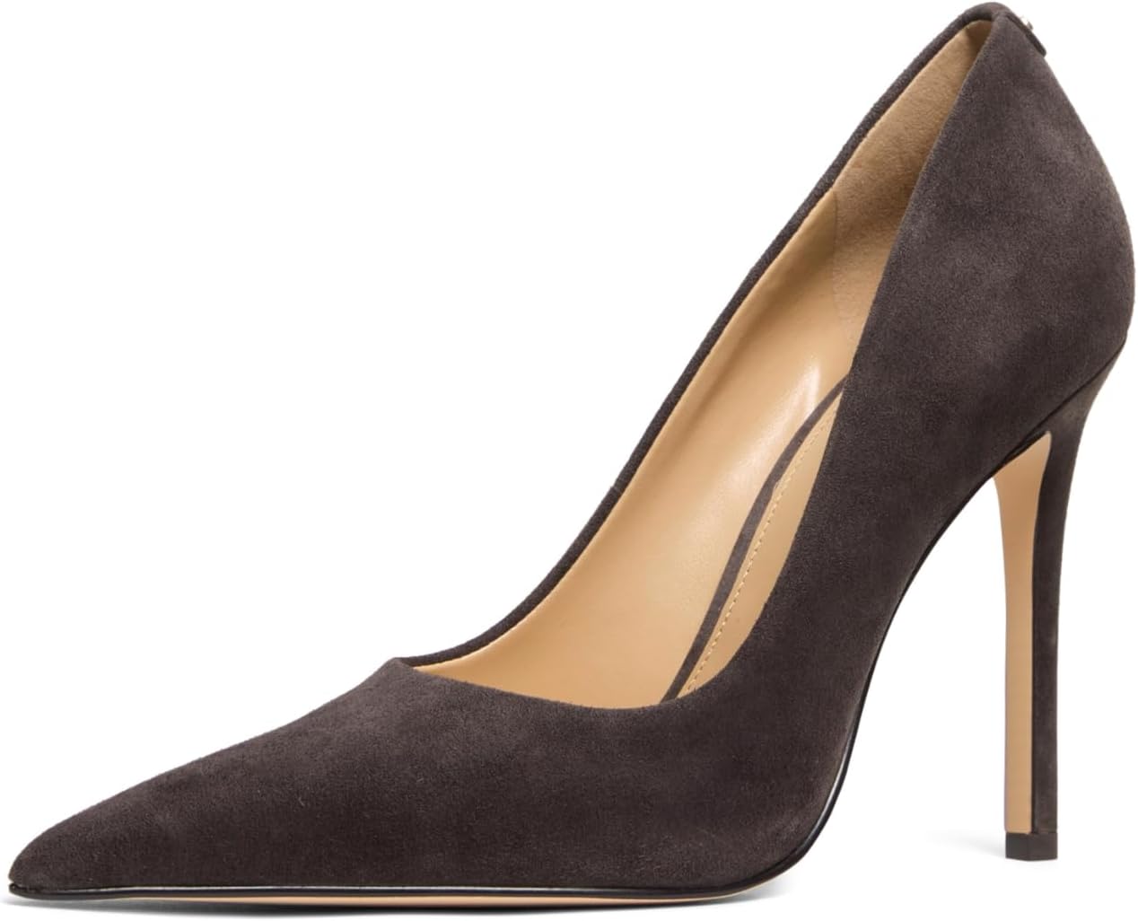 Neutral classic high pump heel in a sleek, polished design suitable for work and formal occasions — view 4