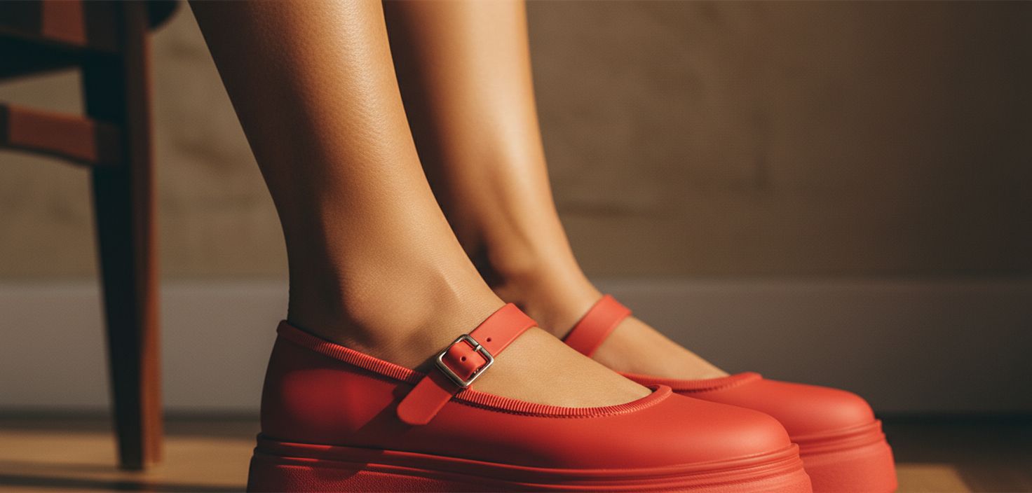 Neutral soft ballerina platform flats for women with cushioned sole and flexible design — view 4