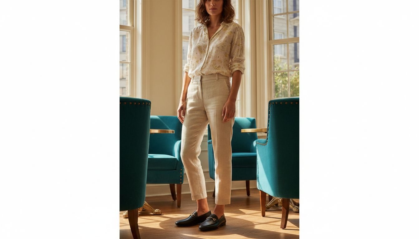 Sam Edelman Loraine Bit Loafer in neutral leather, classic design for work and casual wear — view 1