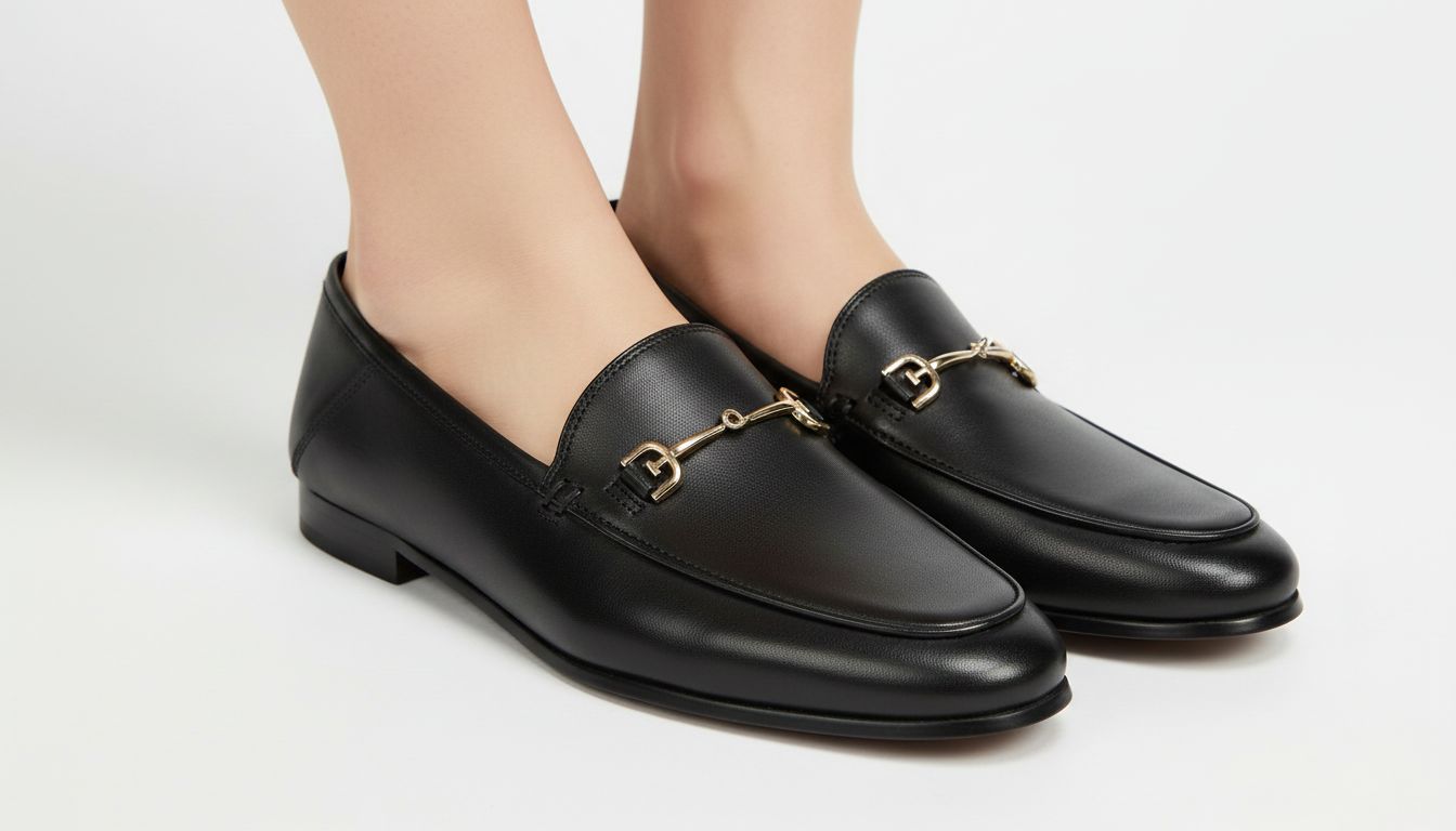 Sam Edelman Loraine Bit Loafer in neutral leather, classic design for work and casual wear — view 4