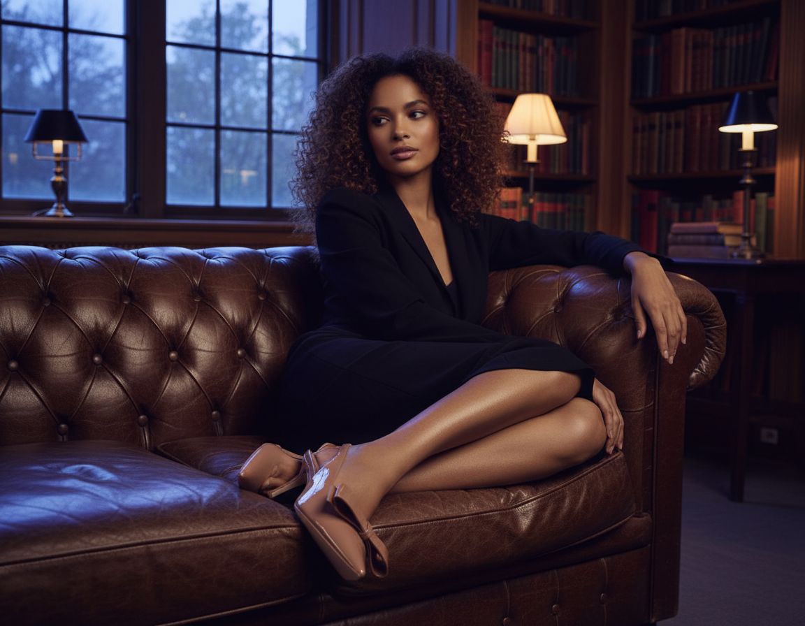 Marc Fisher Allon classic neutral pump heel viewed from the side, featuring a sleek silhouette suitable for professional and formal occasions — view 4