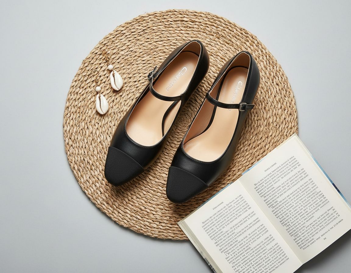 Neutral chunky heel pumps with closed round toe design, featuring a low heel and classic silhouette suitable for work and casual wear — view 6
