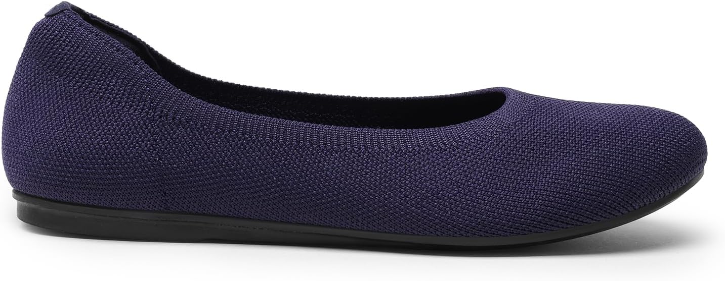 Neutral minimalist flexible flat shoe with breathable upper and non-slip sole, designed for work and casual wear — view 3