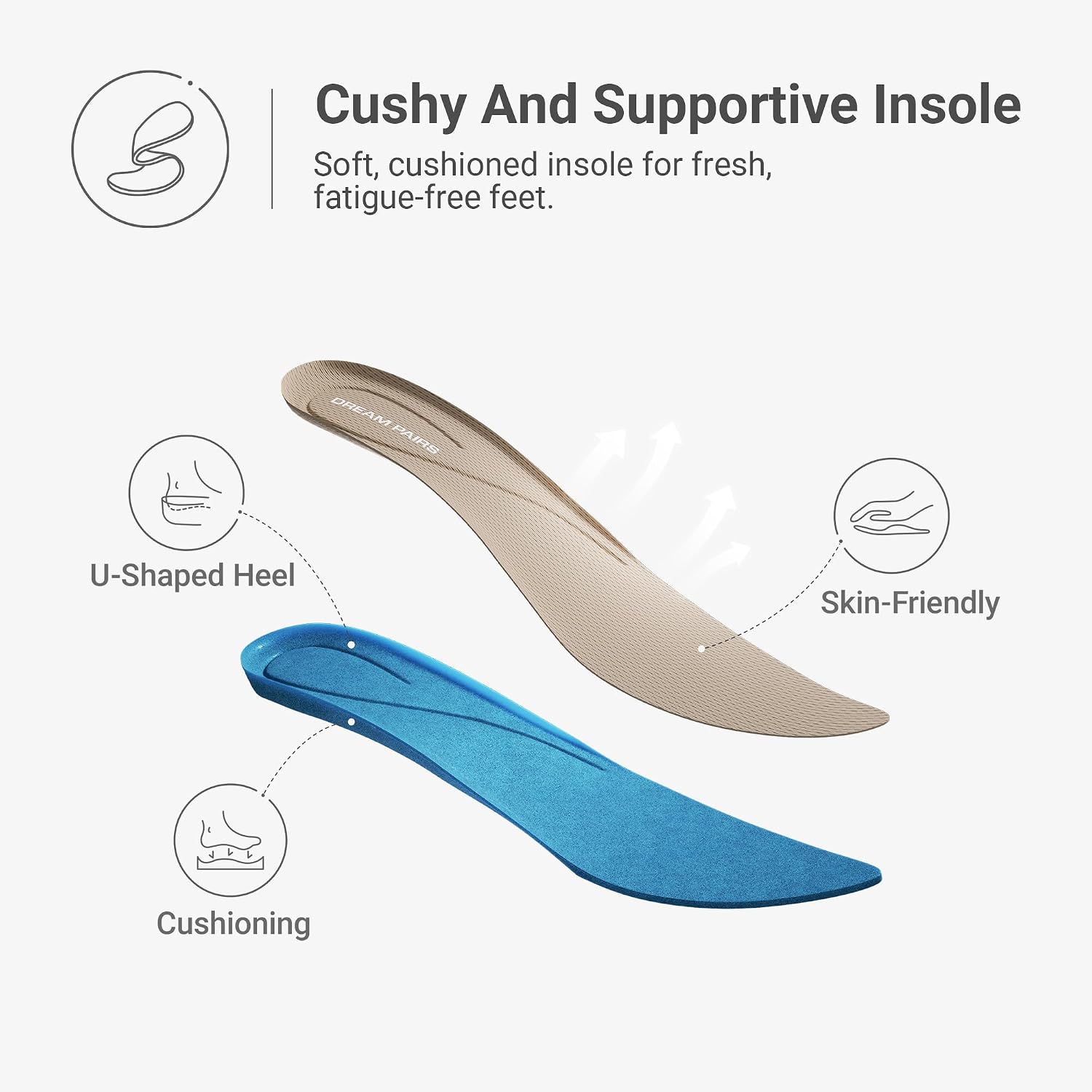 Neutral pointed-toe Mary Jane flats with classic silhouette, displayed on white background — view 4