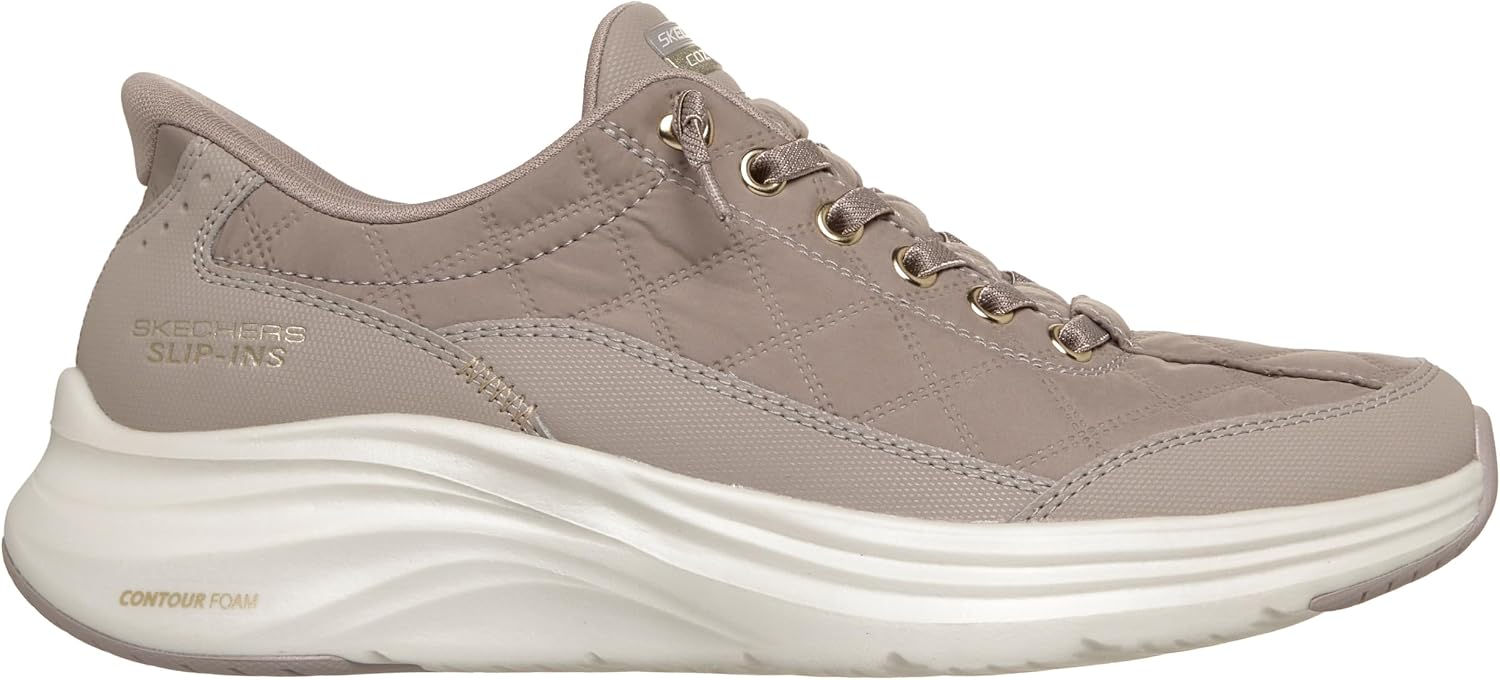 Skechers women's neutral athletic sneaker with cushioned sole, designed for casual and travel wear — view 4