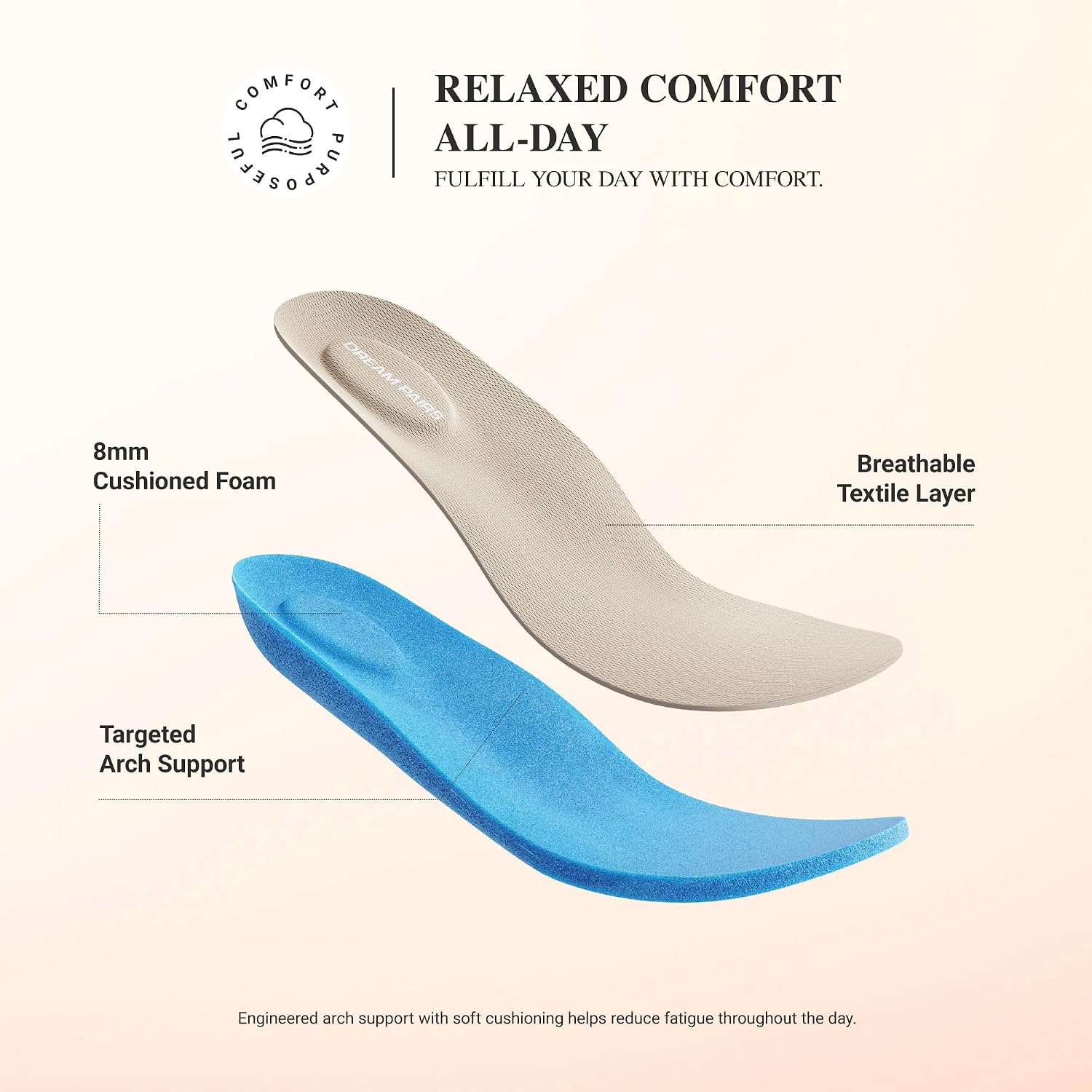 Neutral Mary Jane ballet flats with wide toe box, featuring classic design suitable for work and casual occasions โ view 2