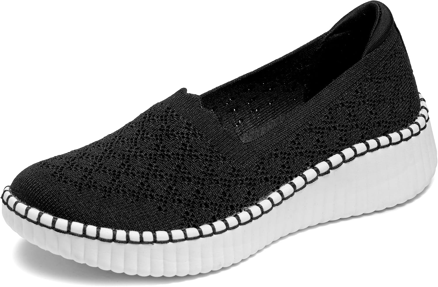 Pair of Skechers women's trainers in neutral color, featuring sporty design and everyday comfort styling for casual athletic wear โ view 4