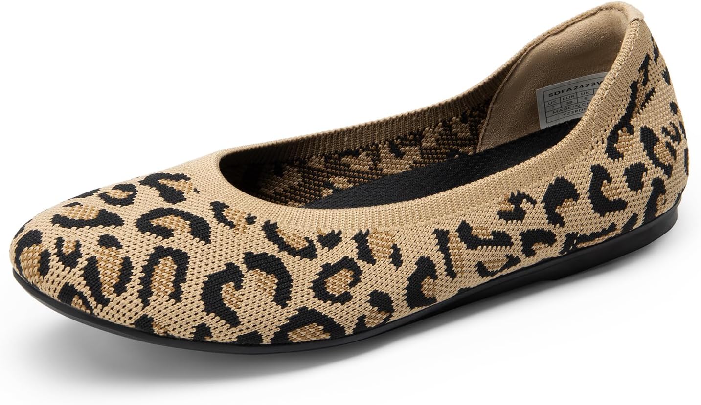 Neutral minimalist flexible flat shoe with breathable upper and non-slip sole, designed for work and casual wear — view 5