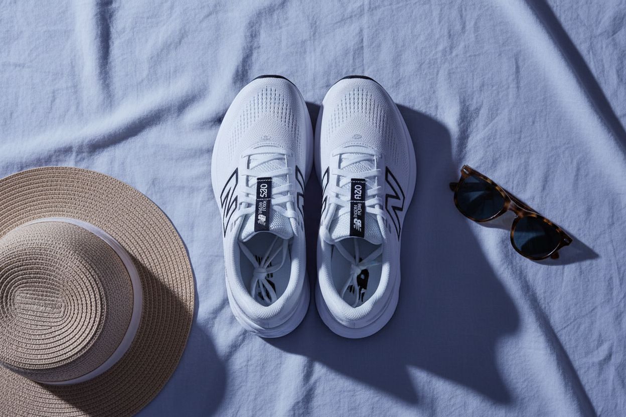 Neutral unisex athletic sneakers with minimalist sporty design, ideal for casual wear and travel โ view 6